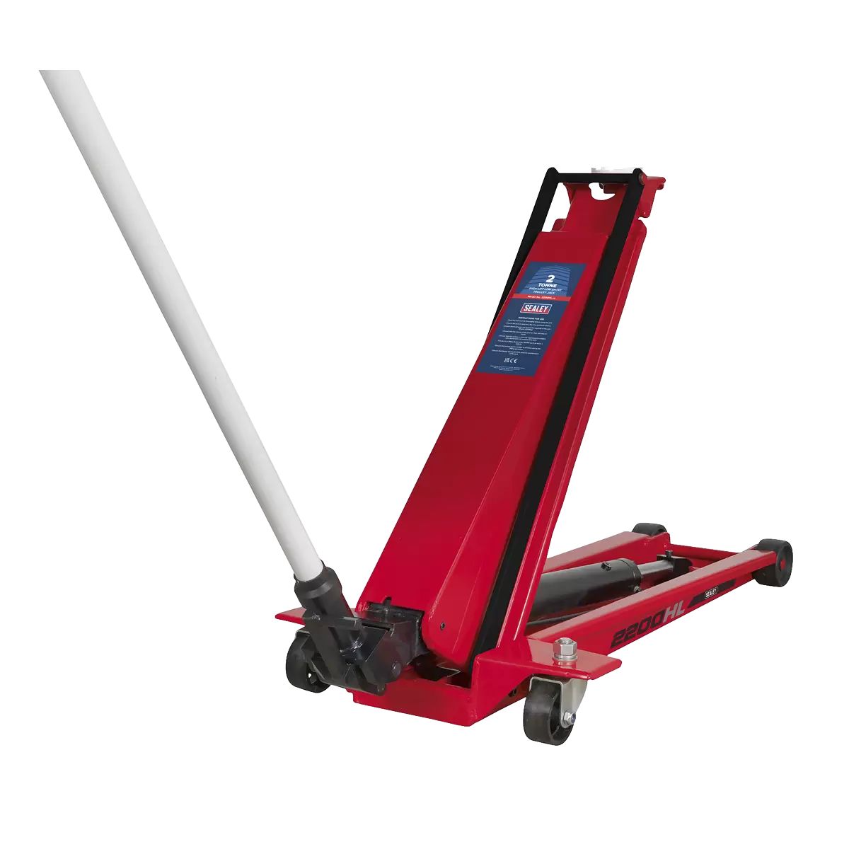 Sealey 2200HL Trolley Jack 2tonne High Lift Low Entry