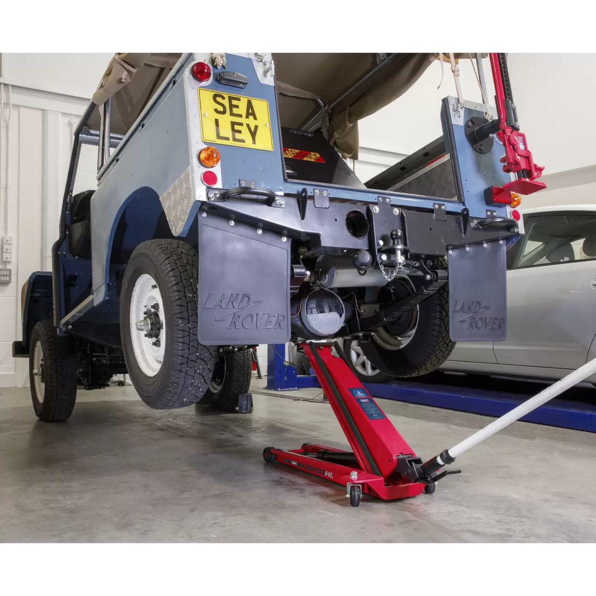 Sealey 2200HL Trolley Jack 2tonne High Lift Low Entry