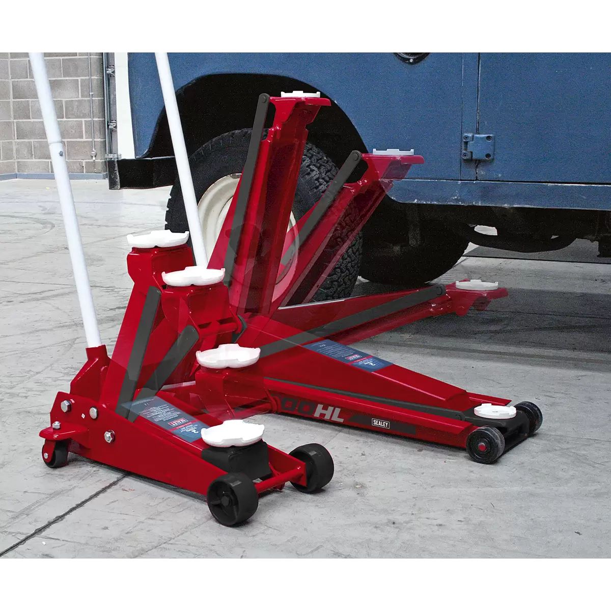 Sealey 2200HL Trolley Jack 2tonne High Lift Low Entry