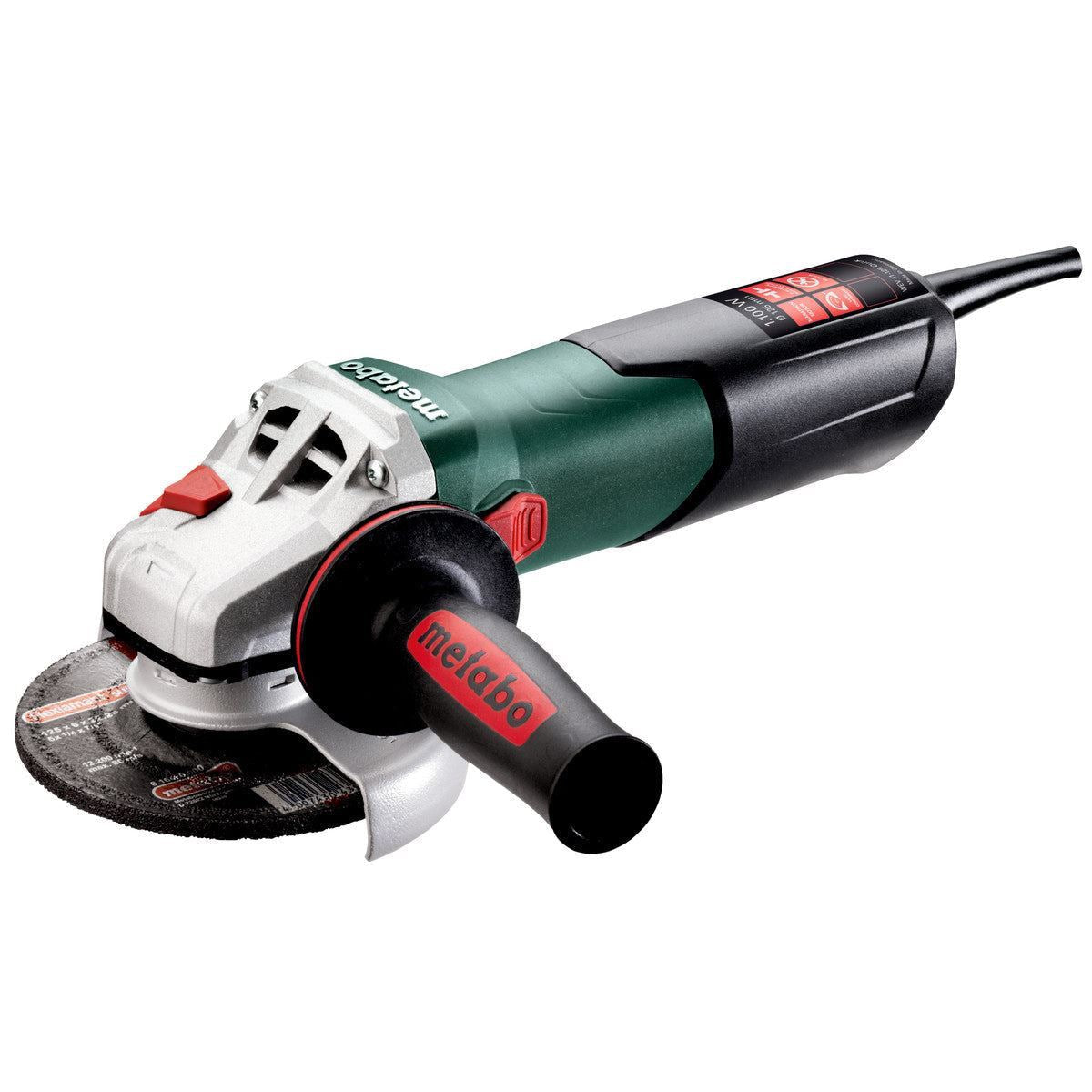 Metabo WEV 11-125 125mm Quick Angle Grinder 240V/1100W 603625000 Item Condition Damaged Box