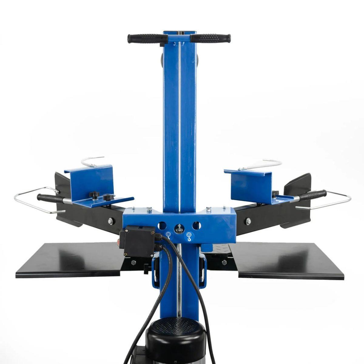 Hyundai HYLS8000VE 8 Tonne Vertical Electric Log Splitter with Hydraulic Ram, Dual Handle Control 550mm Length