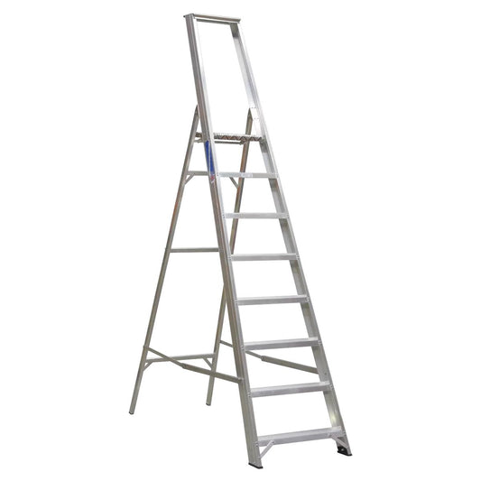 Sealey AXL8 8-Tread Industrial Aluminium Step Ladder