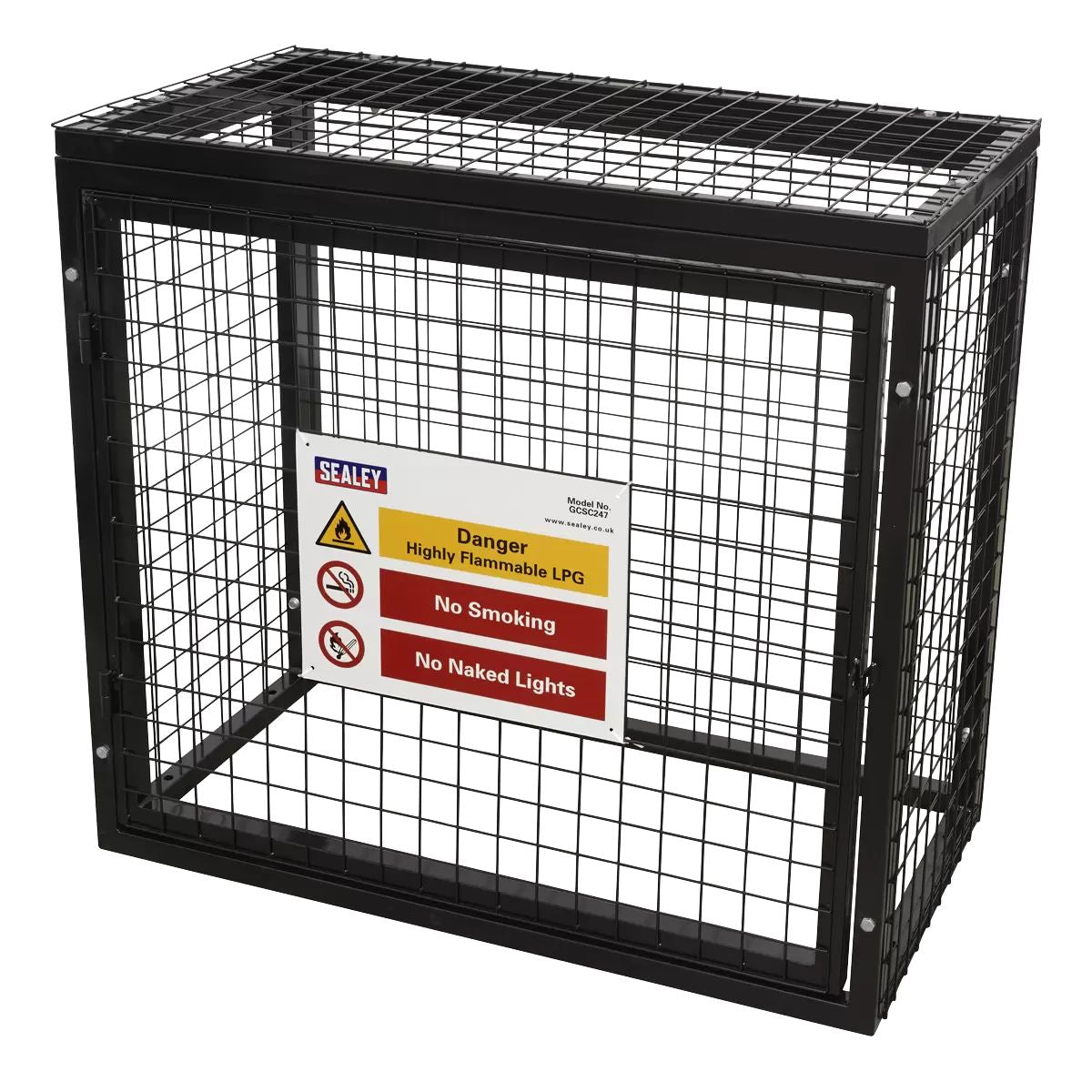 Sealey GCSC247 Gas Cylinders Safety Cage 2 x 47kg Cylinders