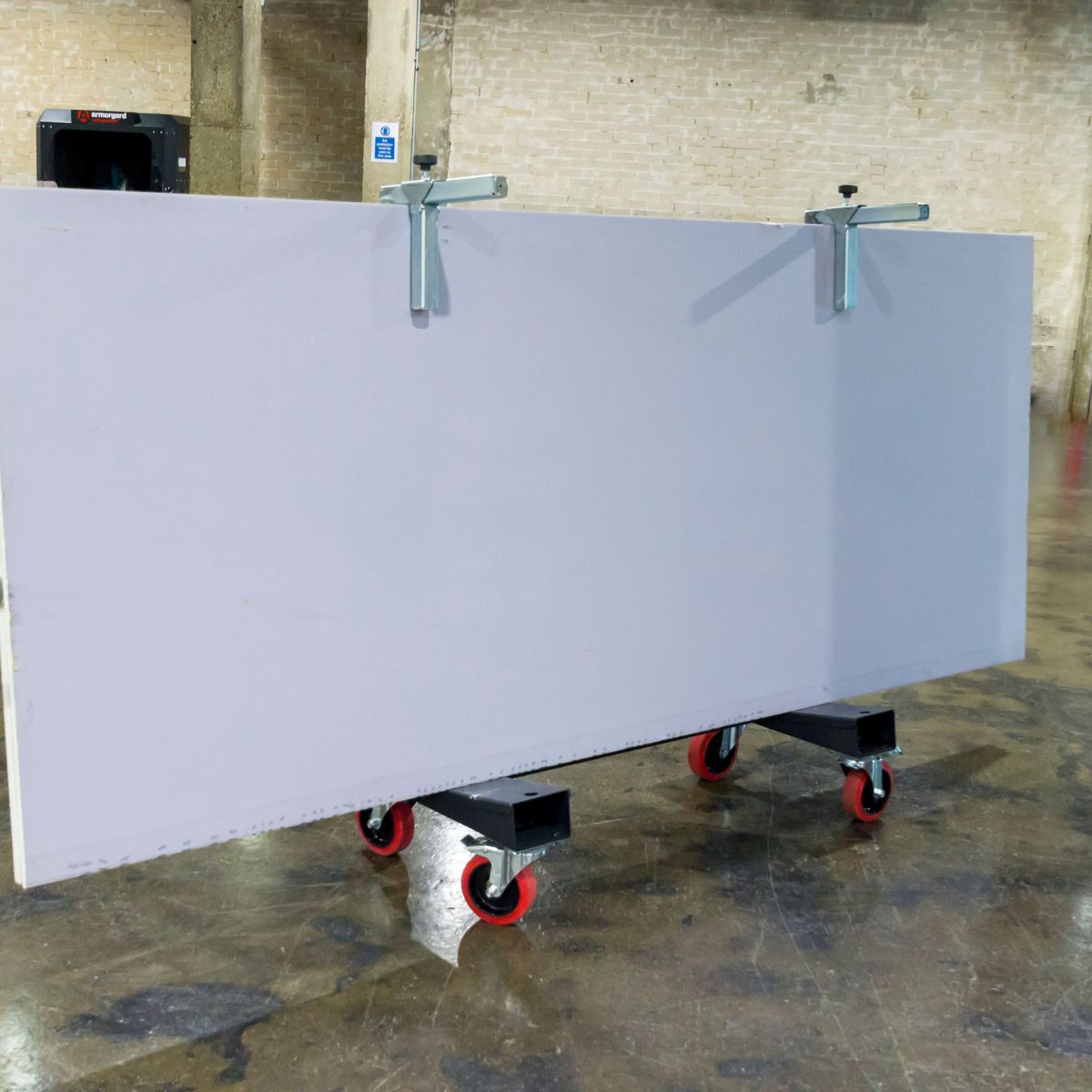 Armorgard LA750-PRO LoadAll Mobile Plasterboard Trolley 2455x600x2030mm