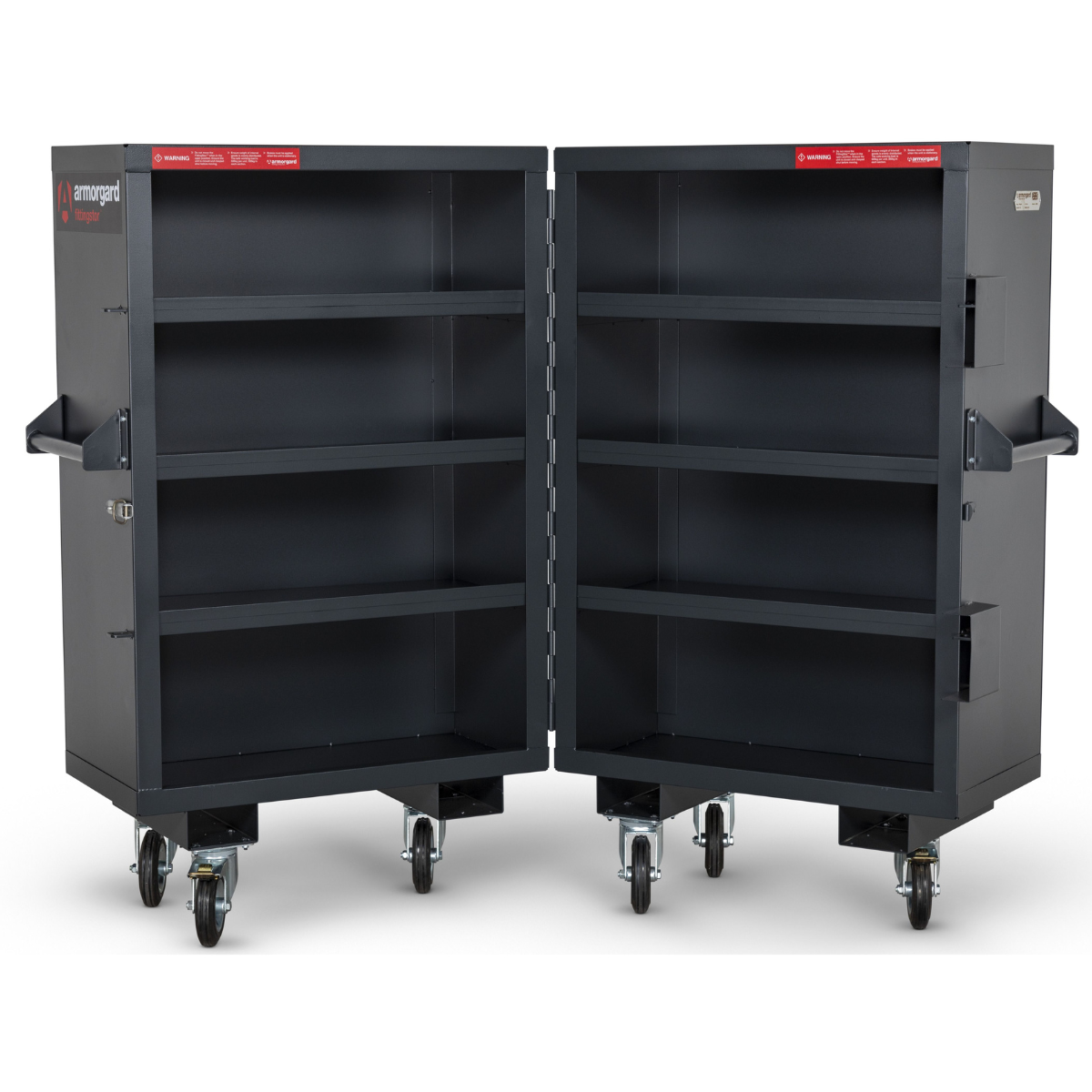 Armorgard FC5 Fittingstor Bi-fold Design Mobile Fittings Cabinet Efficient Storage Solution for Tools