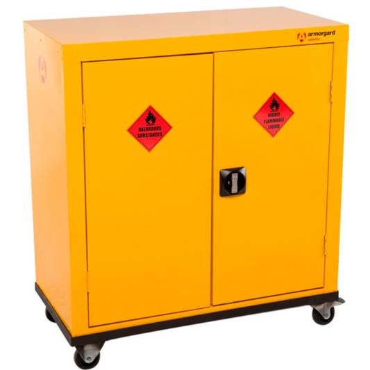 Armorgard HMC2 Safestor Hazardous Mobile Cupboard 900x480x1010mm