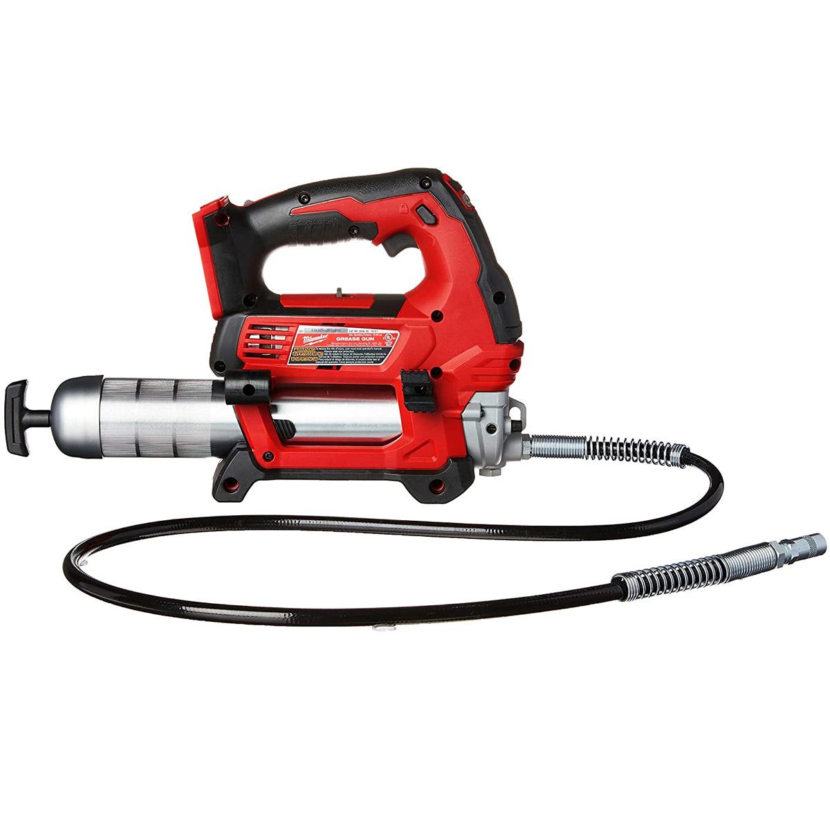 Milwaukee M18ONEPP2Q-502B 18V Fuel ONE-KEY Brushless Impact Wrench & Grease Gun with 2 x 5.0Ah Batteries Charger & Bag 4933480467