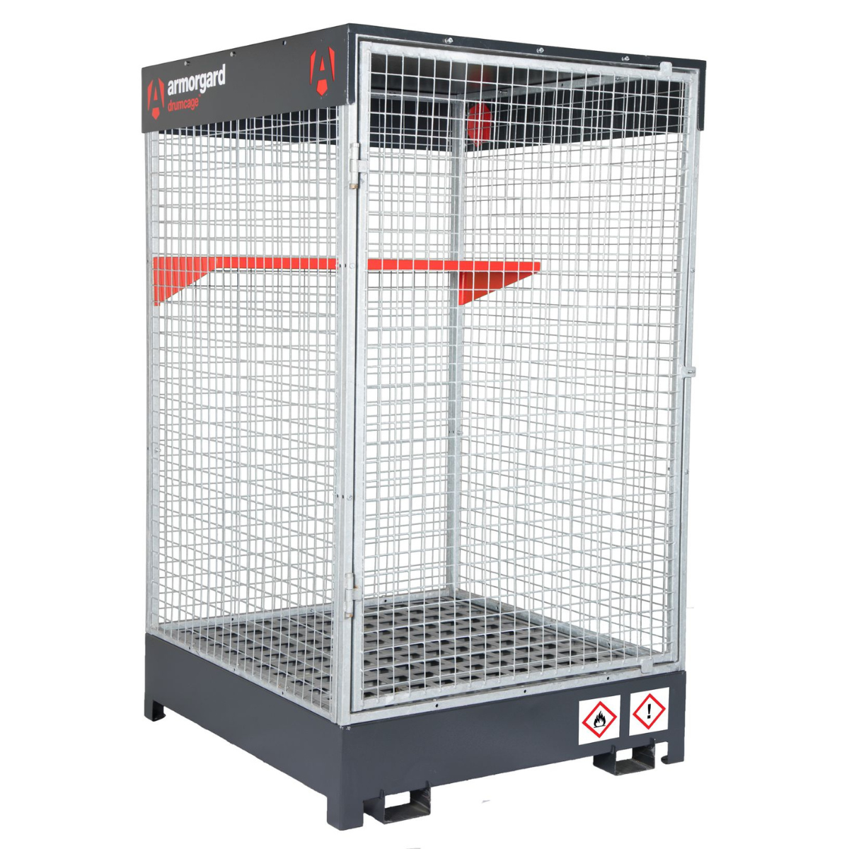 Armorgard DRC4 Drum Cage COSHH Hazardous Substances Storage