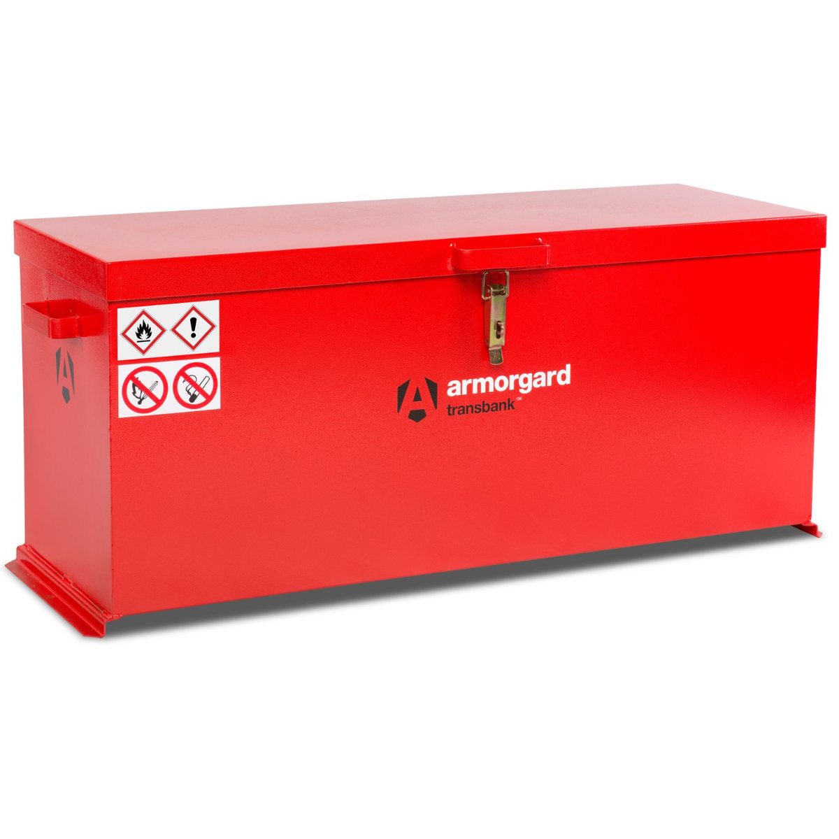 Armorgard TRB6 TransBank Hazardous Transit Box 1280mm x 480mm x 545mm Safe Storage for Hazardous Materials