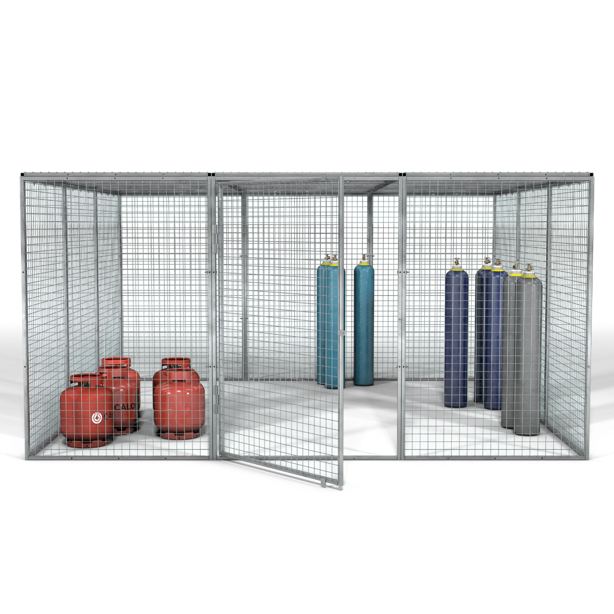 Armorgard GGC16 Gorilla Gas Cage 3612mm x 3666mm x 1831mm Heavy-Duty Secure Storage for Gas Cylinders