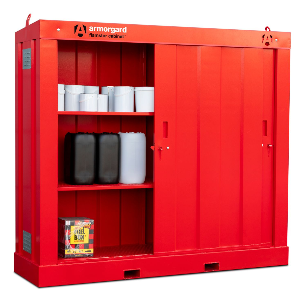 Armorgard FSC5 FlamStor Hazardous Storage Cabinet 2500x775x2315mm