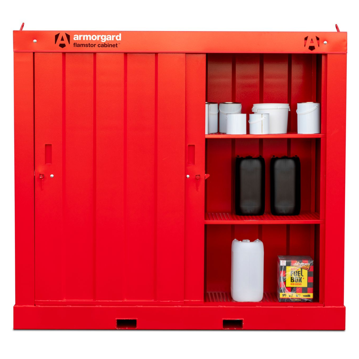 Armorgard FSC5 FlamStor Hazardous Storage Cabinet 2500x775x2315mm