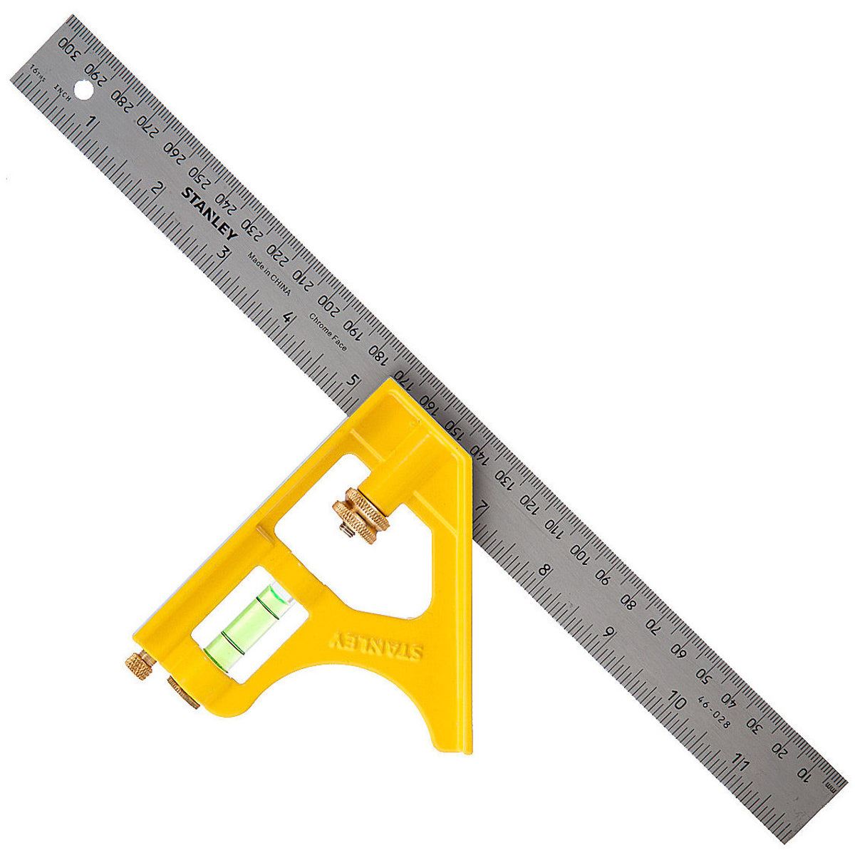 Stanley 2-46-028 Die Cast Combination Square 300mm/12