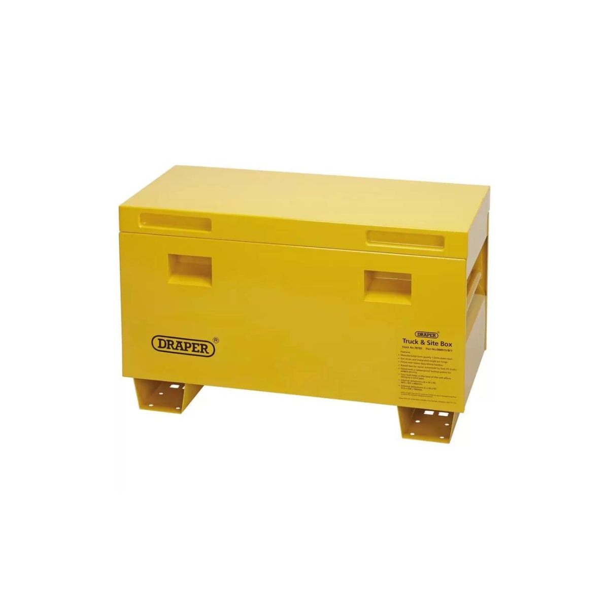 Draper DBB1220/B/Y Contractor's Secure Storage Box 48