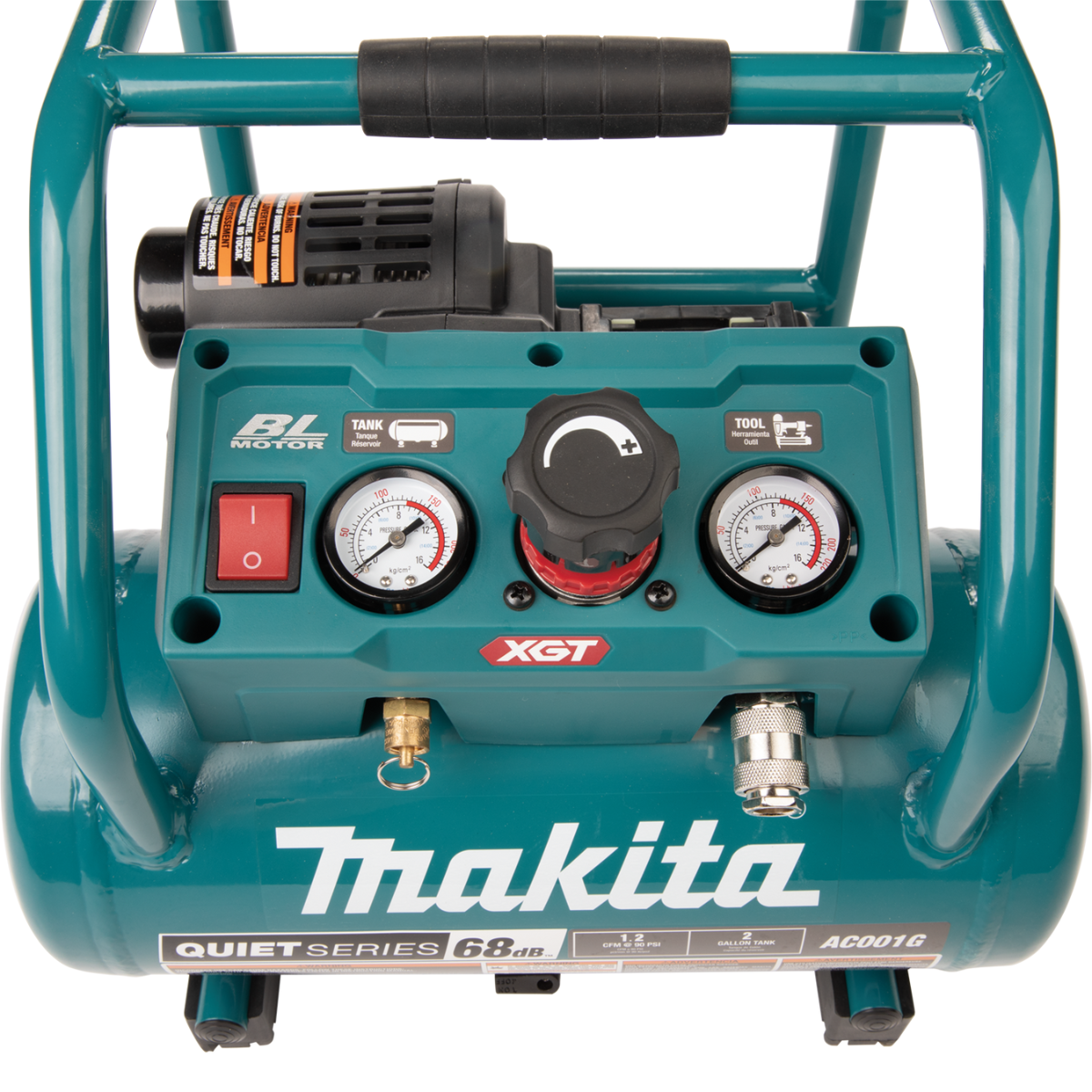 Makita AC001GZ 40Vmax XGT Brushless 7.6L Air Compressor Body Only