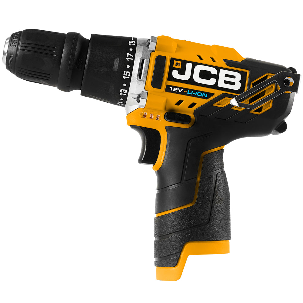 JCB 21 12TPK2 WB 2 12V 4 in 1 Drill Driver with 2x2.0Ah Batteries Ch