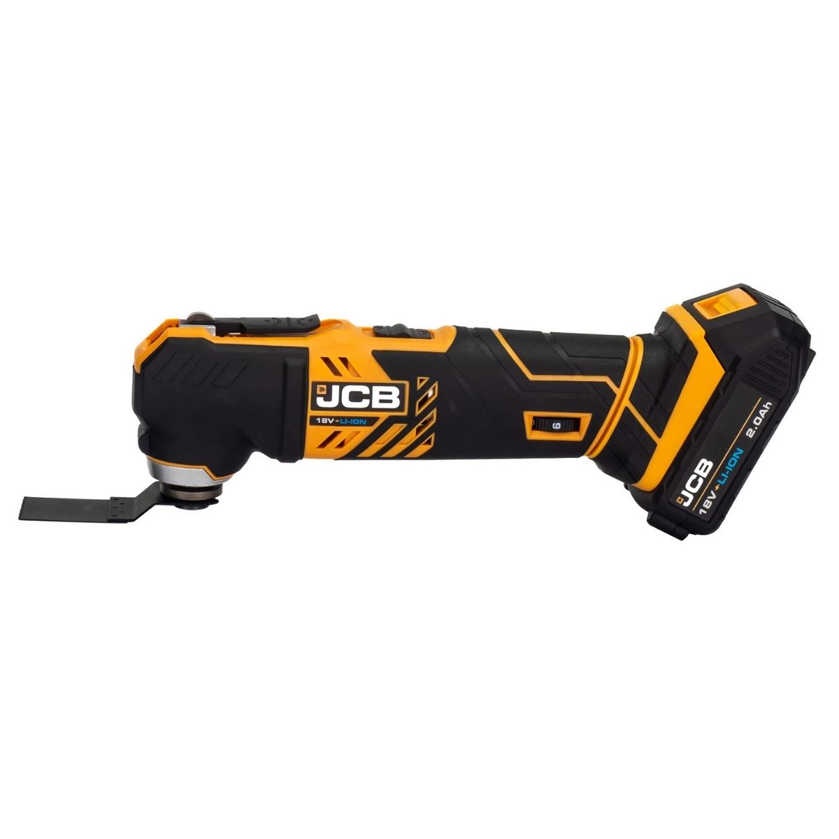 JCB 18MT-2X-B 18V Multi Tool with 1x2.0Ah Battery & Charger