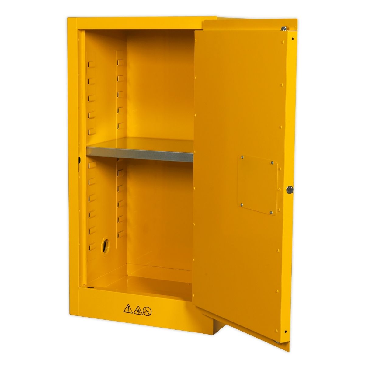 Sealey FSC08 Flammables Storage Cabinet 585 x 460 x 1120mm