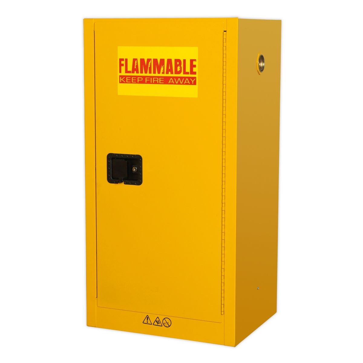 Sealey FSC08 Flammables Storage Cabinet 585 x 460 x 1120mm