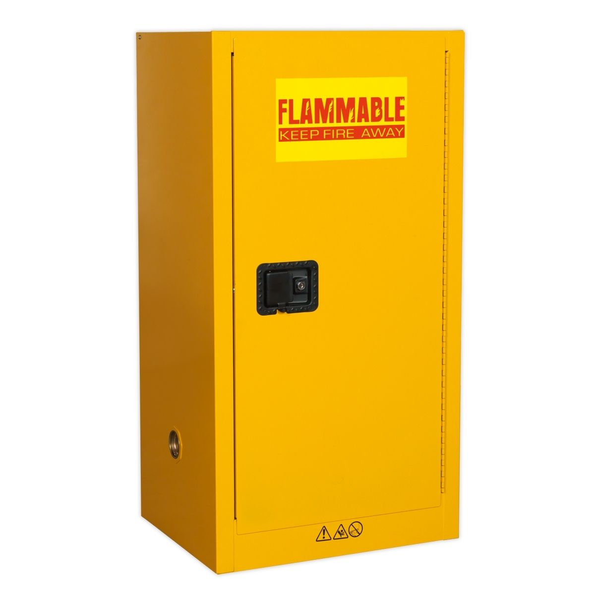 Sealey FSC08 Flammables Storage Cabinet 585 x 460 x 1120mm