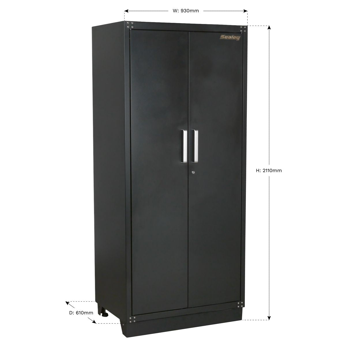 Sealey APMS05 Modular Full Height Floor Cabinet 930mm Heavy-Duty