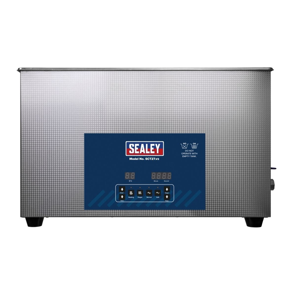 Sealey SCT27 Ultrasonic Parts Cleaning 27L Tank 230v/600w