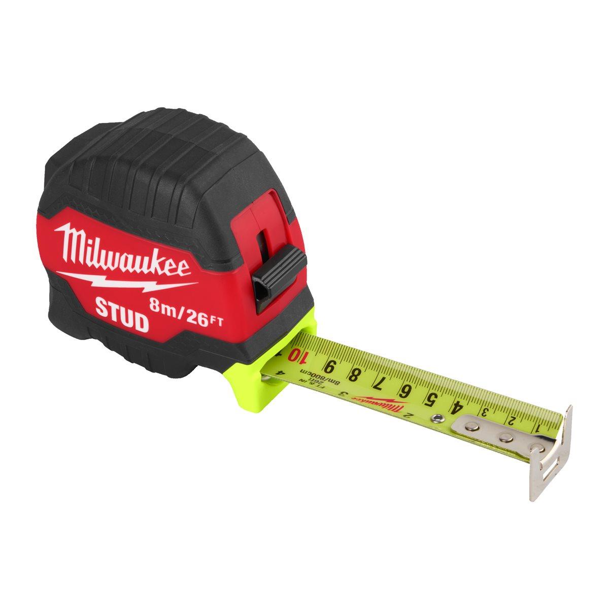 Milwaukee 8m/26ft GEN III Stud Tape Measure 4932498766