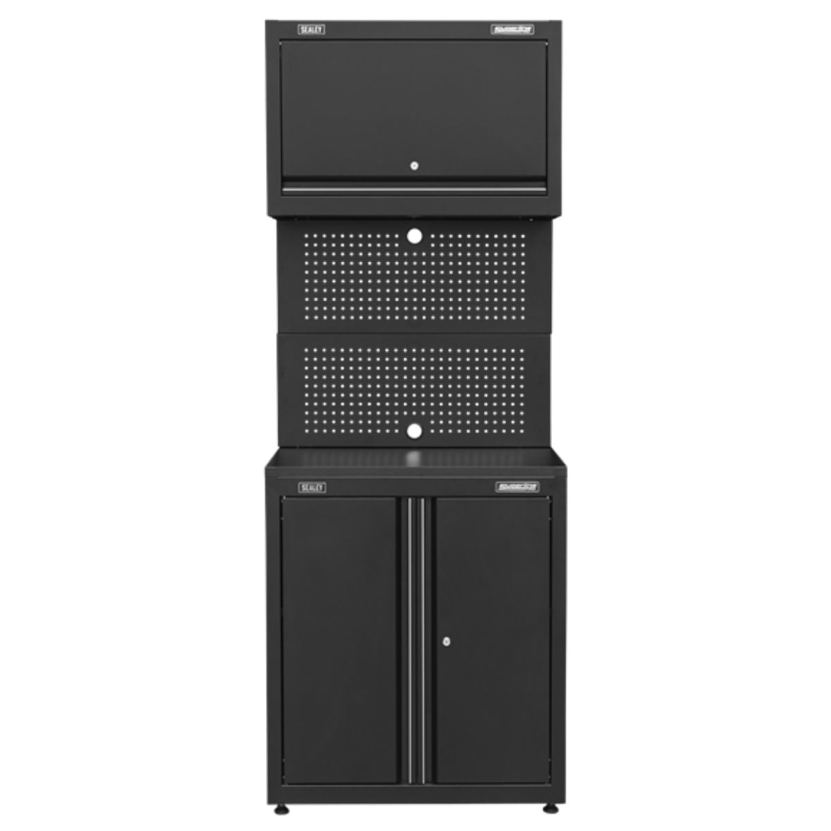 Sealey APMS2HFP Superline Pro Rapid-Fit 2 Door Cabinet & Wall Cupboard