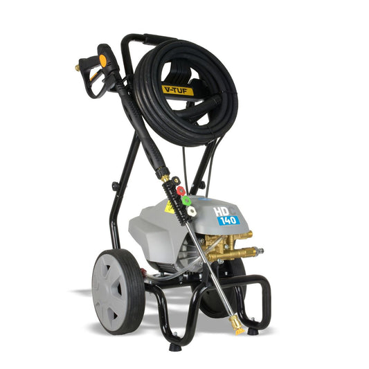 V-TUF HDC140-240 Professional Cold Water Pressure Washer 8L/min 240V for Efficient Cleaning Power