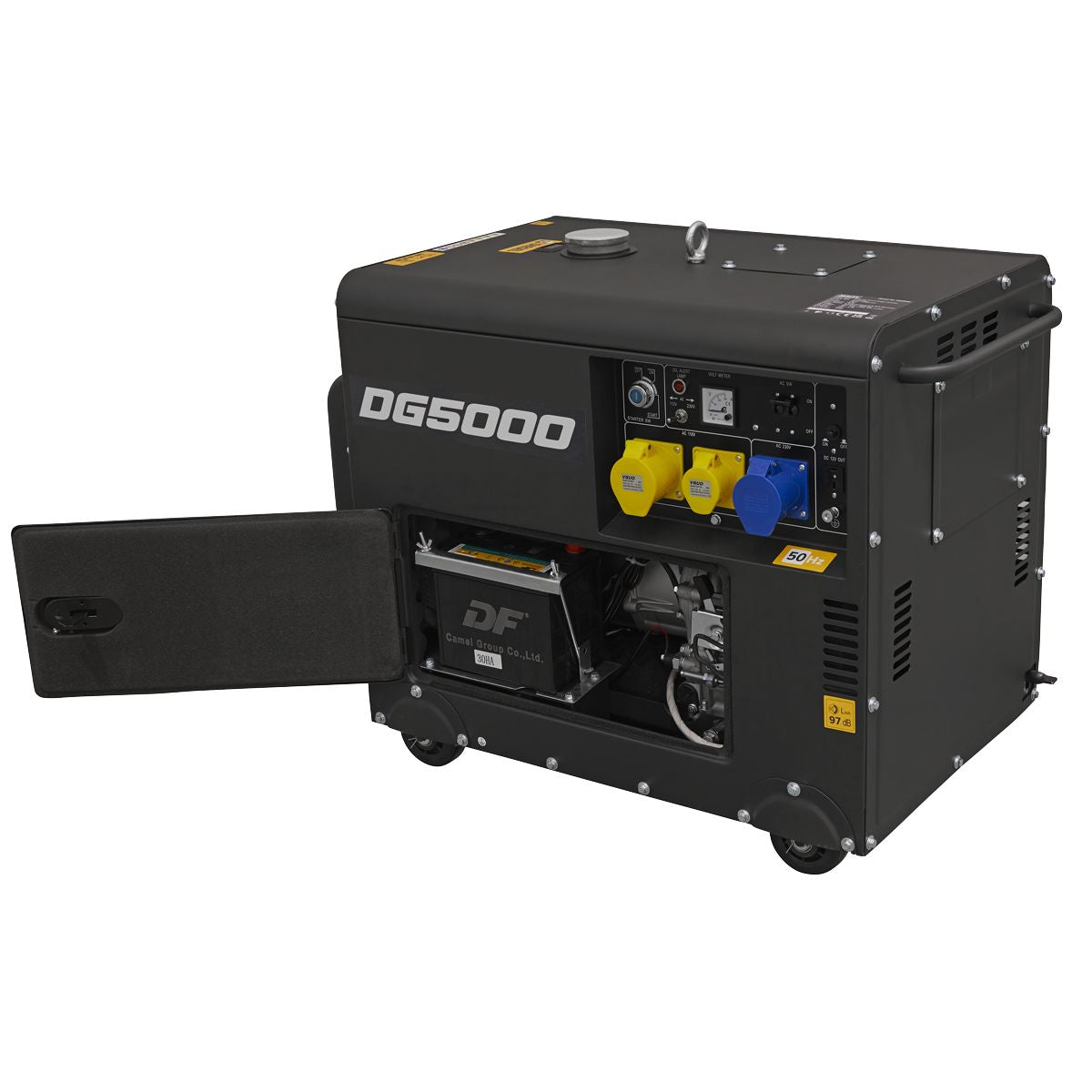 Sealey DG5000 4-Stroke Diesel Generator 230V/5000W