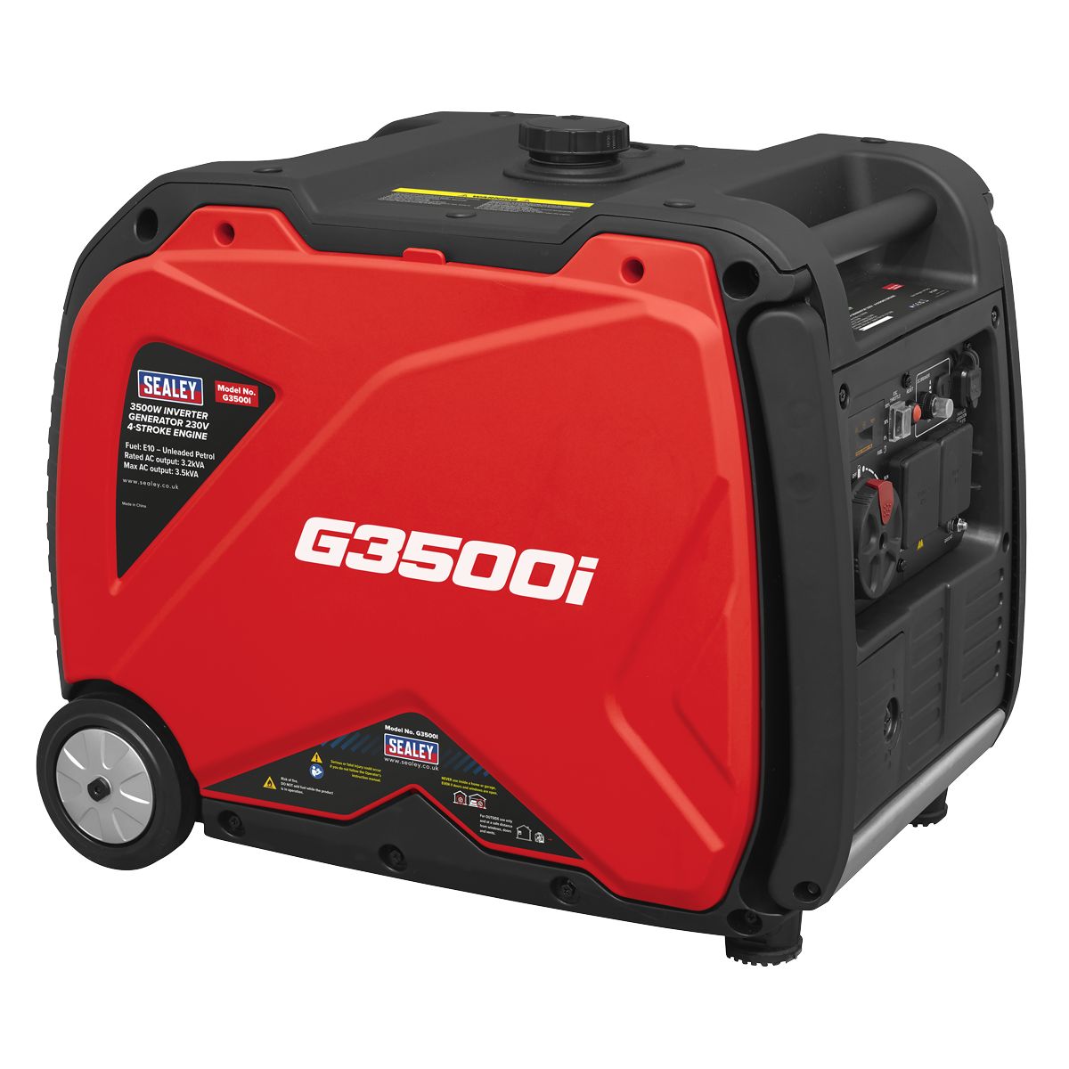 Sealey G3500I 4-Stroke Engine Inverter Generator 230V/3500W