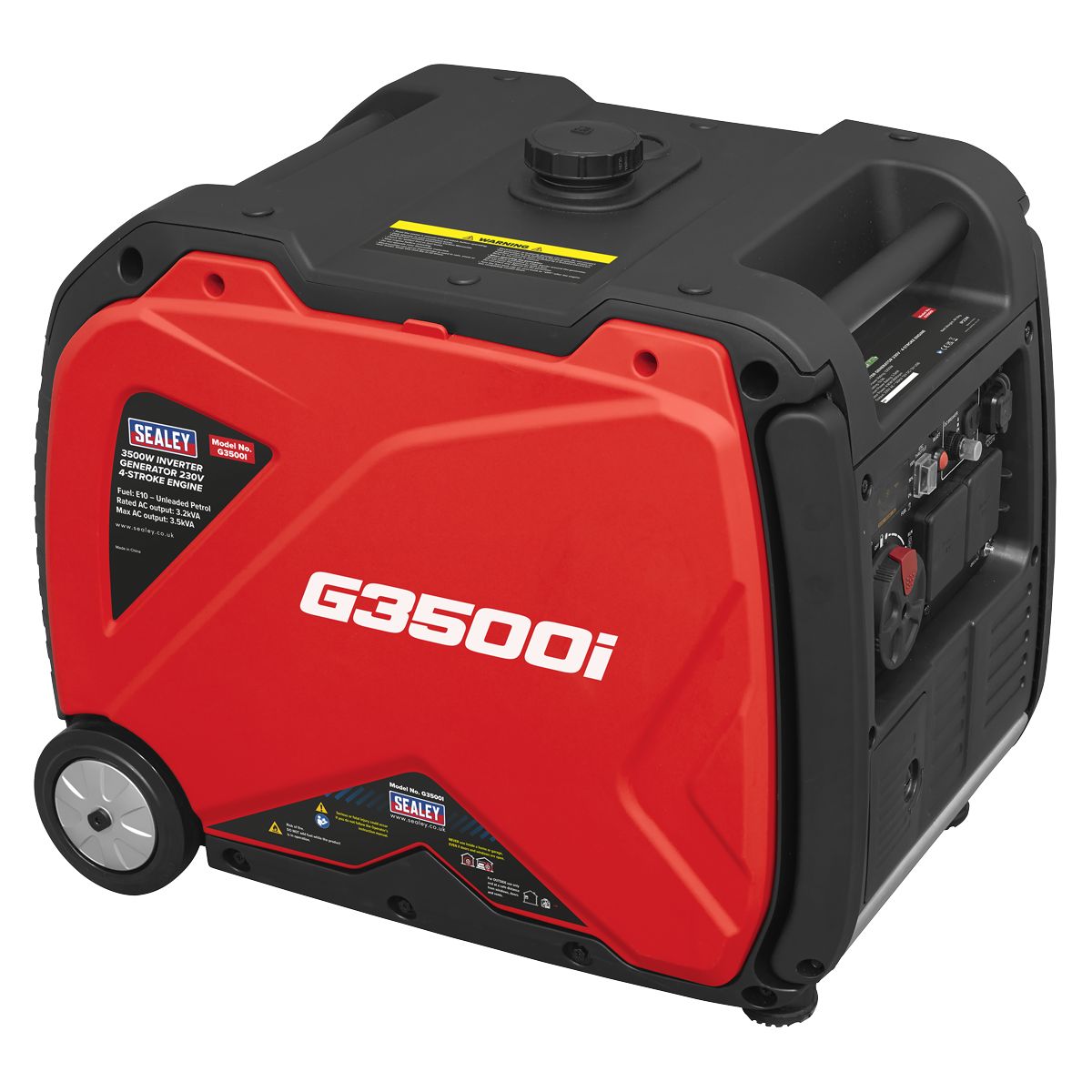 Sealey G3500I 4-Stroke Engine Inverter Generator 230V/3500W