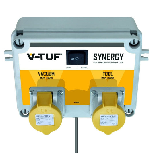 V-TUF VTM161 Synergy Autoswitch Workshop Tool & Vacuum Syncing Switch 110v