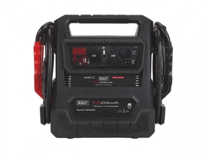 Sealey PBI4424GS 12/24V Road Start Emergency Jump Starter 4600 Peak Amps