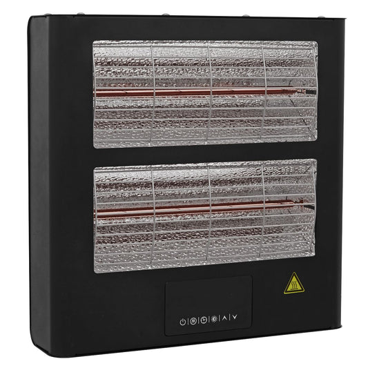 Sealey IR28 2.8kW Wall Mounting Infrared Quartz Heater 230V