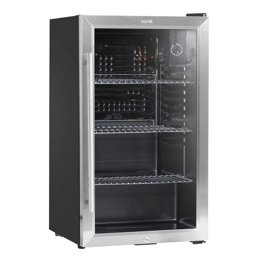 Sealey DH31 Baridi Drinks Fridge 85L Capacity Stainless Steel 240V