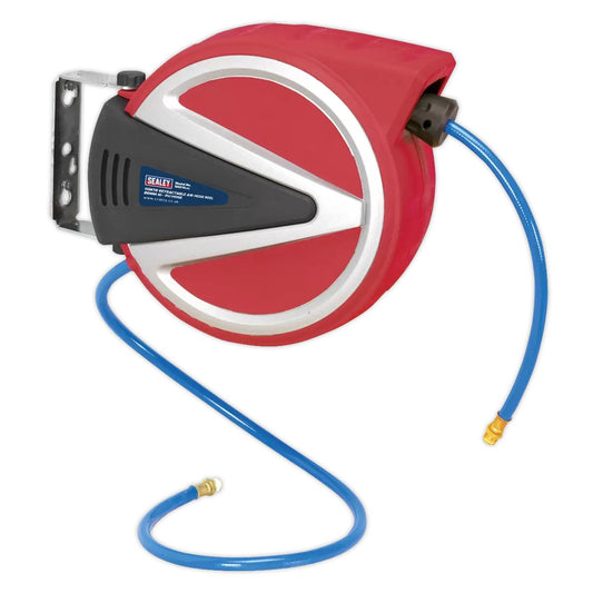 Sealey SA814 15m Retractable Air Hose Reel Ø8mm