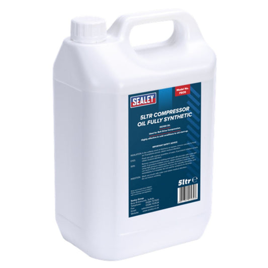 Sealey FSO5 5L Fully Synthetic Compressor Oil