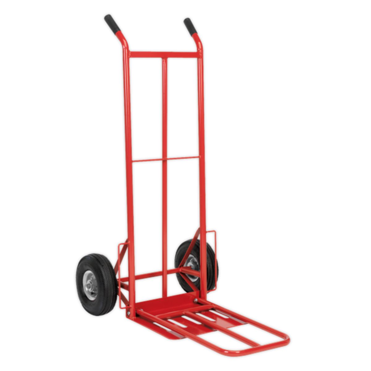 Sealey CST990 Folding Sack Truck 250kg with Pneumatic Tyres