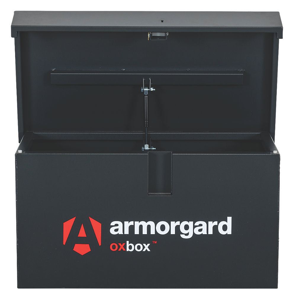 Armorgard OX1 OxBox Heavy-Duty Steel Van Box 885mm x 470mm x 450mm Secure Tool Storage Solution