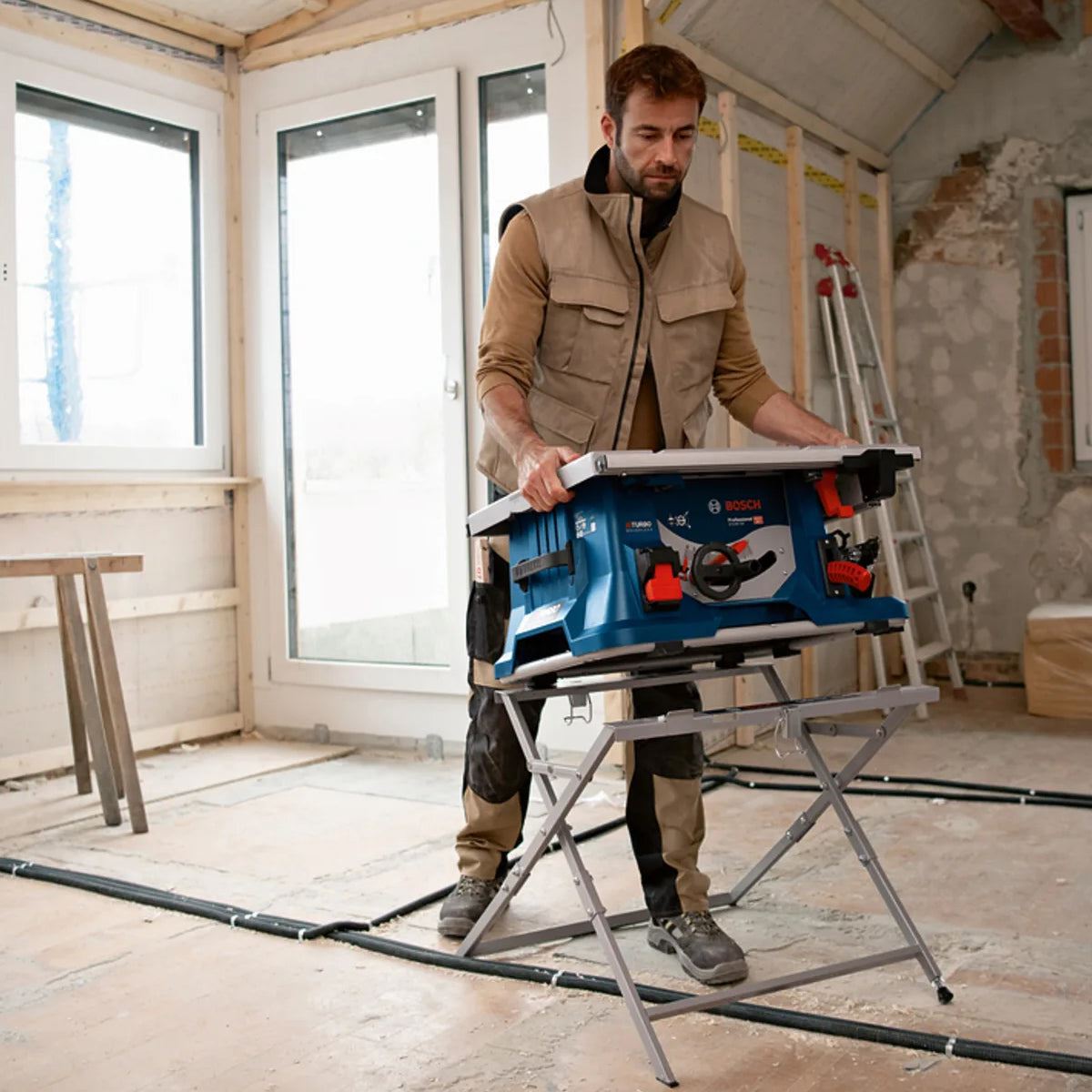 Bosch GTS 18V-216 Professional BITURBO Table Saw Body Only Portable & High Performance 0601B44000