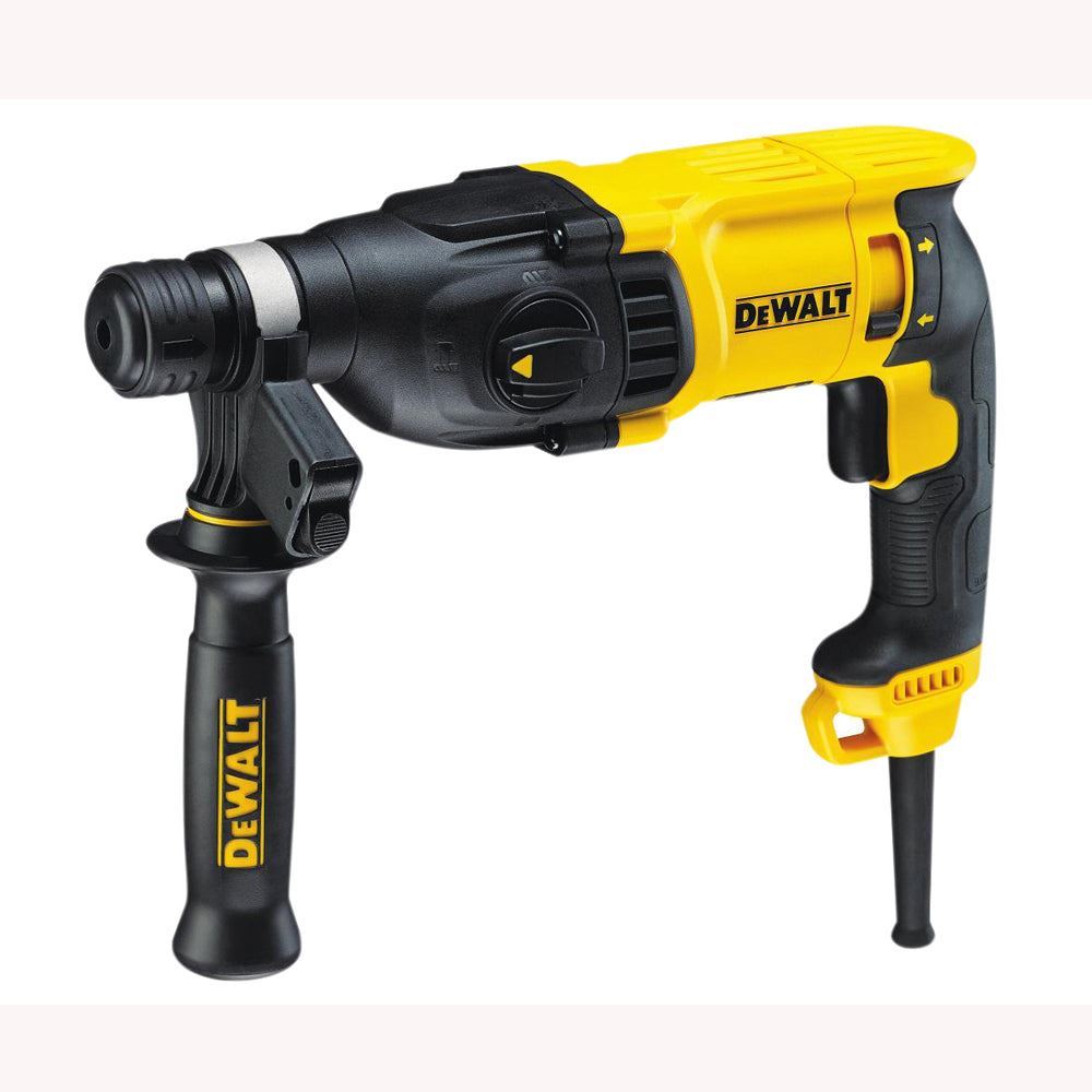 Dewalt D25133K 3 Mode SDS+ Rotary Hammer 240V with 4 Piece Chisel Set + Keyless Chuck