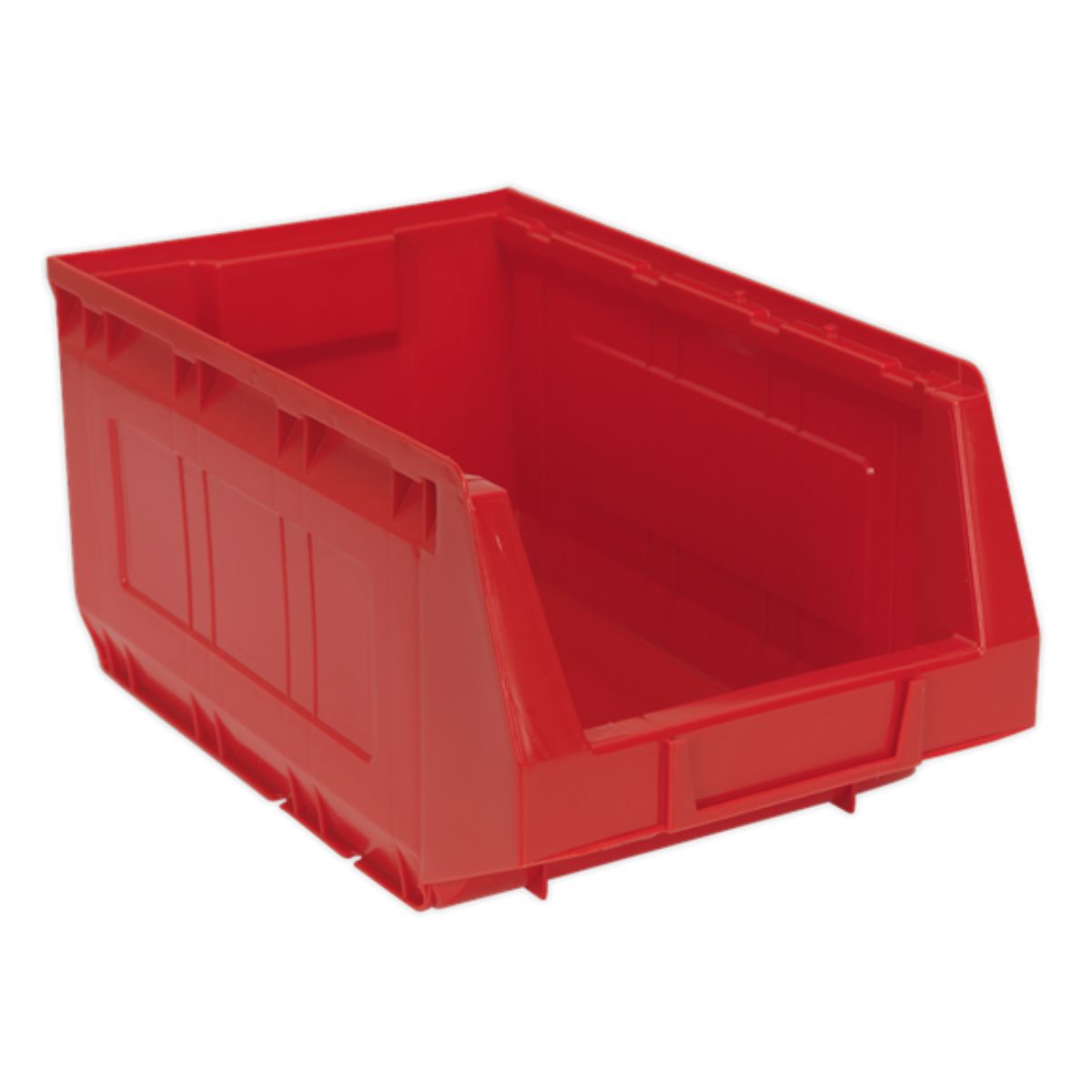 Sealey TPS412R Plastic Storage Bin Red -Pack of 12