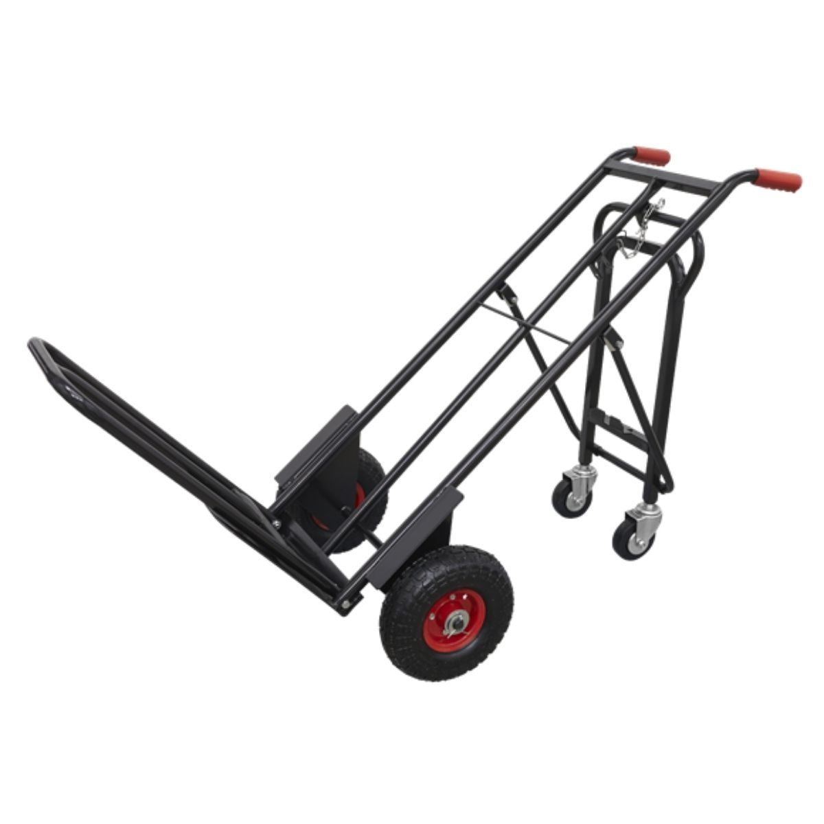 Sealey CST989HD 300kg Heavy-Duty 3-in-1 Sack Truck with PU Tyres