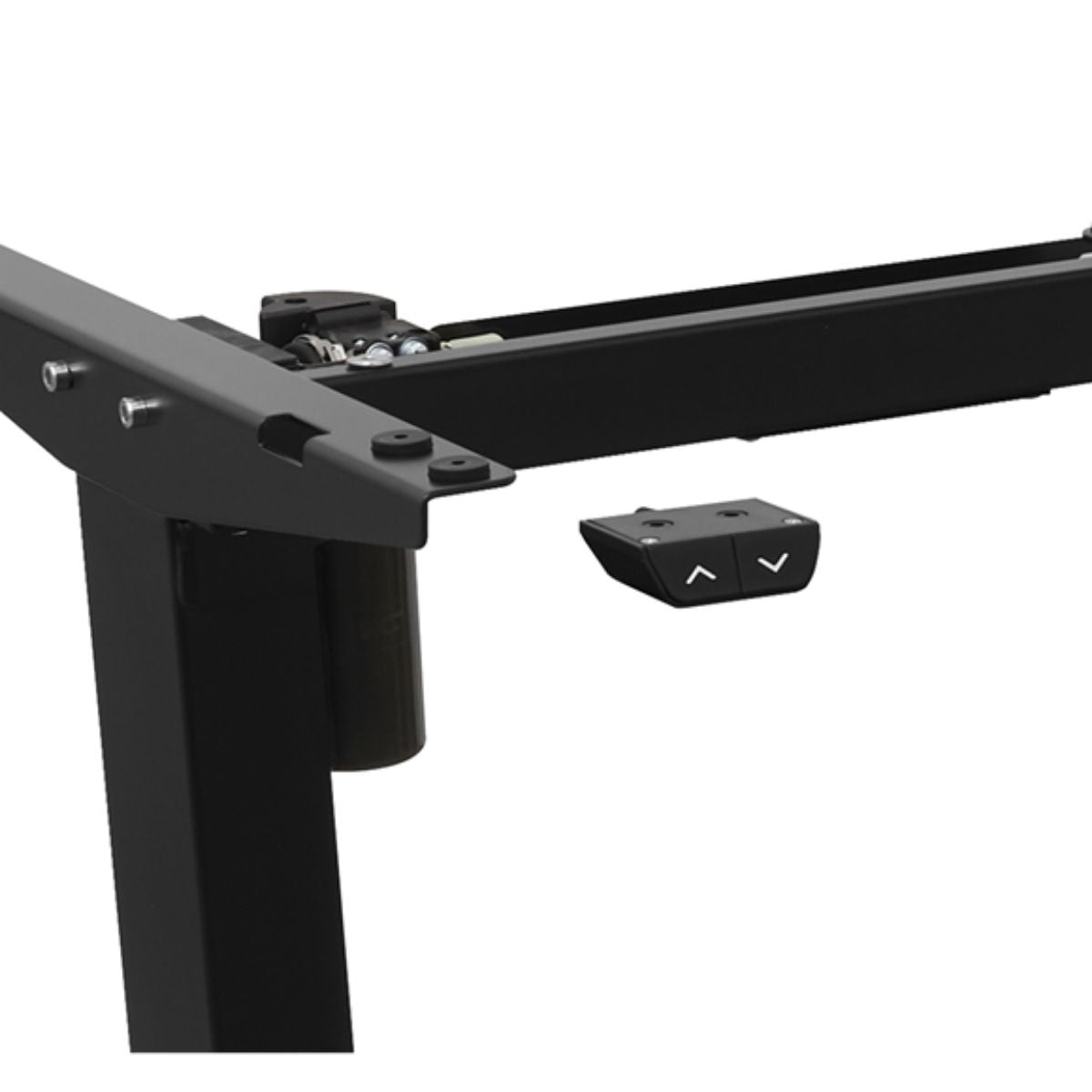 Dellonda DH17 Single Motor Adjustable Desk Frame 70kg Capacity