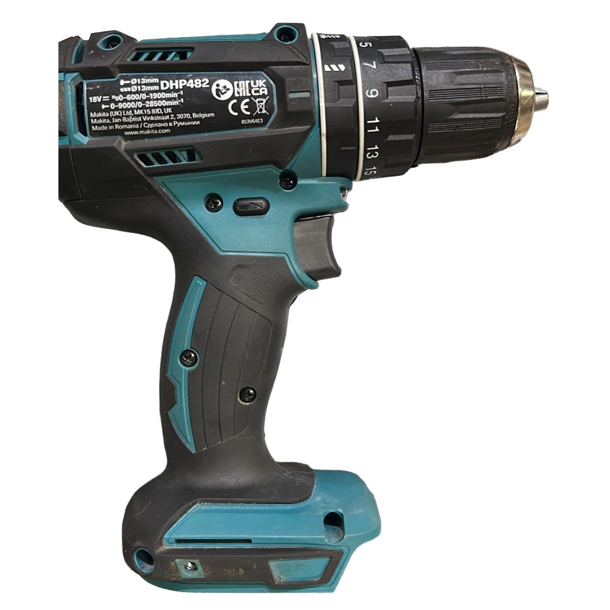 Makita DHP482Z 18V LXT Li-ion Cordless 2-Speed Combi Drill Body Only Item Condition Seller Refurbished