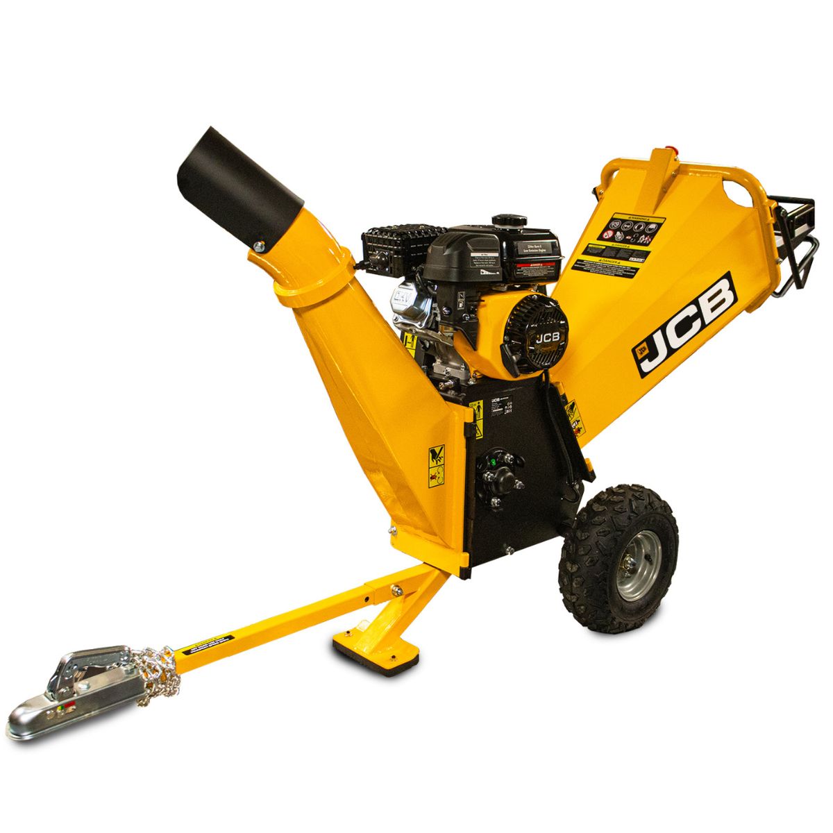 JCB CH75100P 4-Stroke 224cc Heavy-duty Petrol Wood Chipper