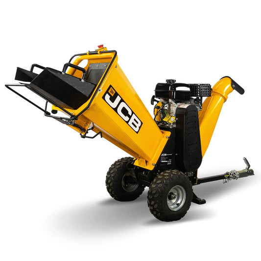 JCB CH75100P 4-Stroke 224cc Heavy-duty Petrol Wood Chipper