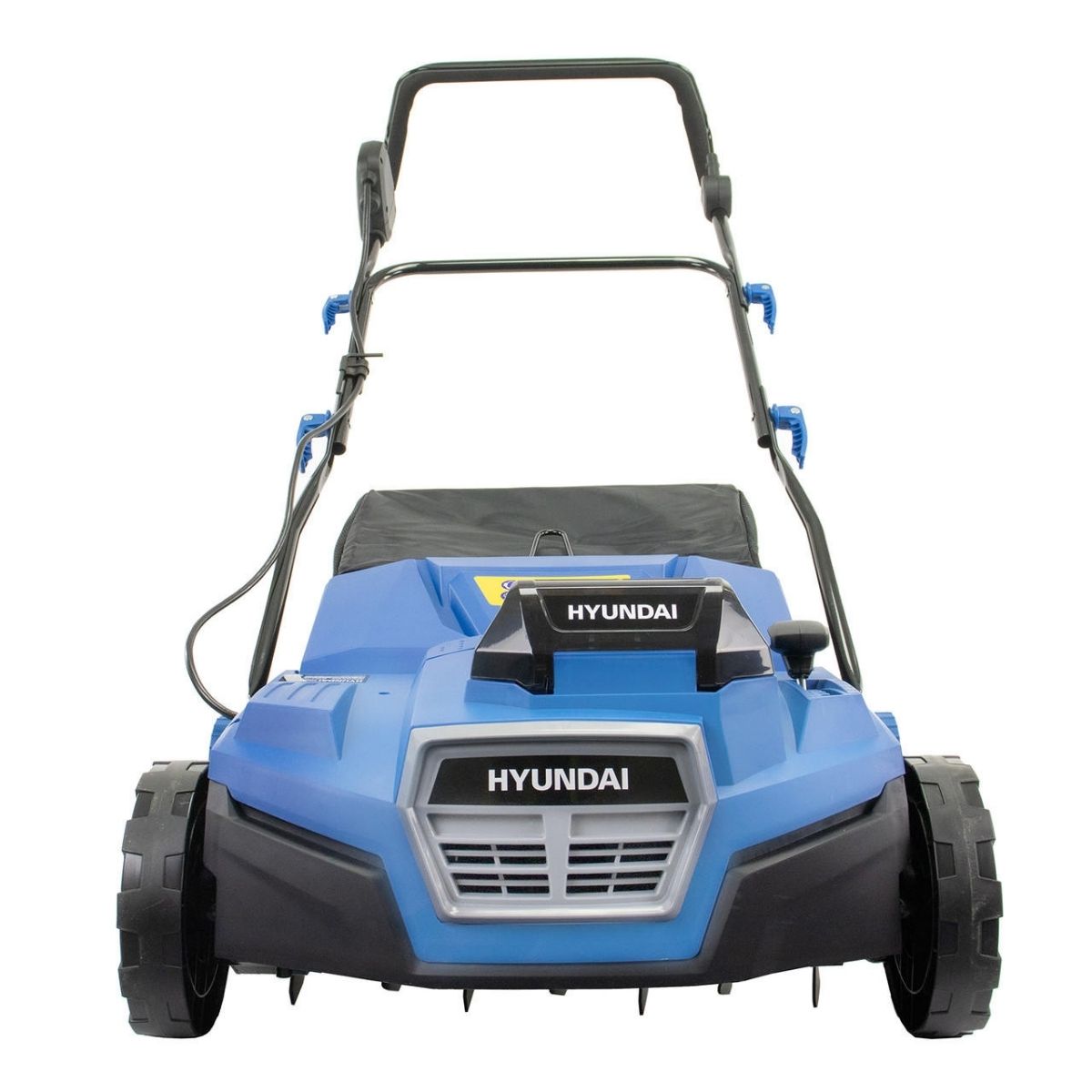 Hyundai HY2196 40V Cordless Lawn Scarifier, Aerator & Dethatcher Rake 380mm 2 x 4Ah Batteries & Charger