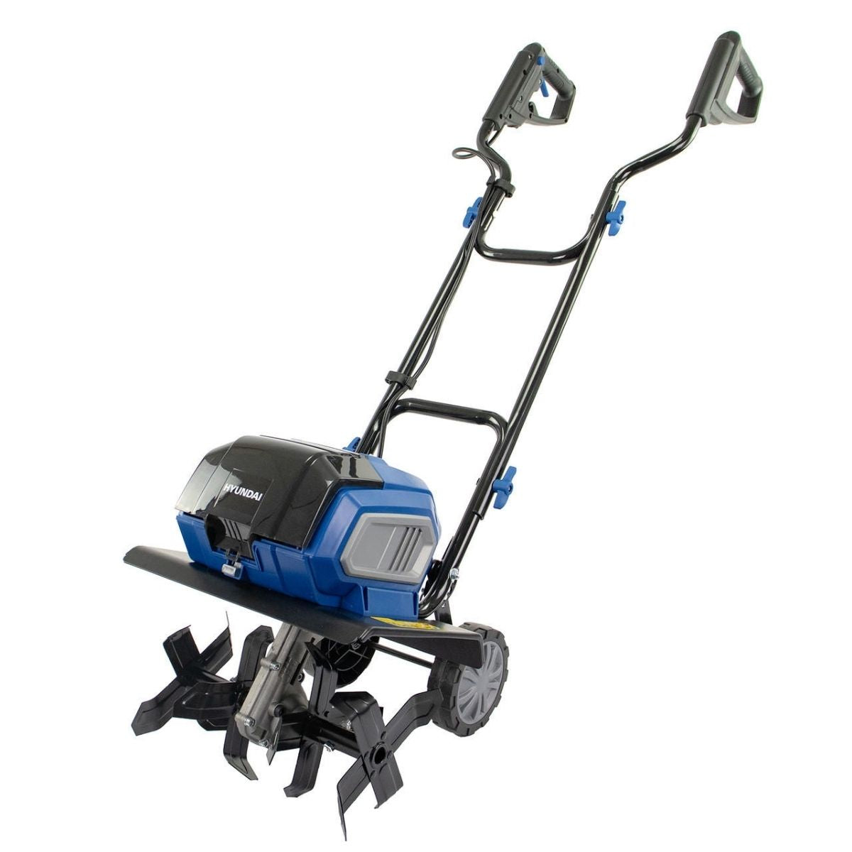 Hyundai HY2198 2 x 20V (40V) 360mm Brushless Garden Tiller with 4.0Ah Batteries